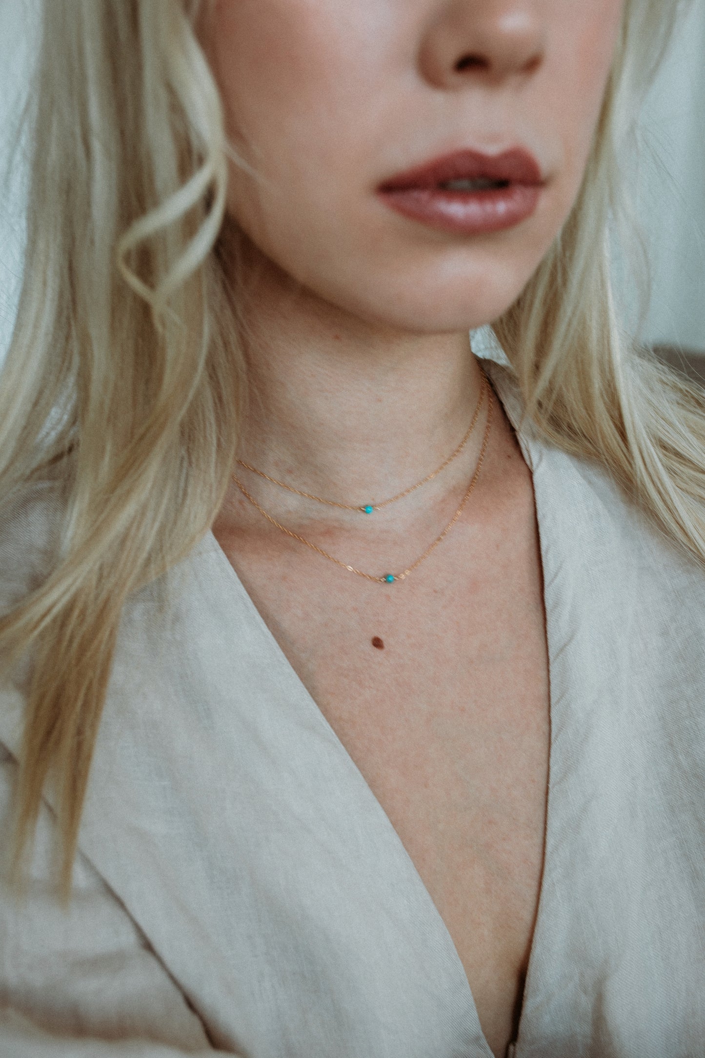 Azure Choker Kette