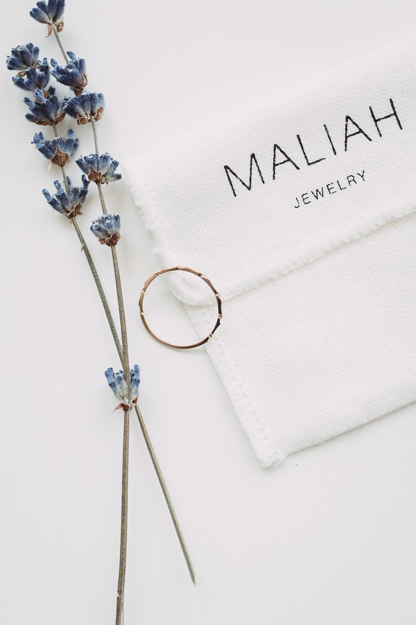 14 K SOLID GOLD - Dainty Ring