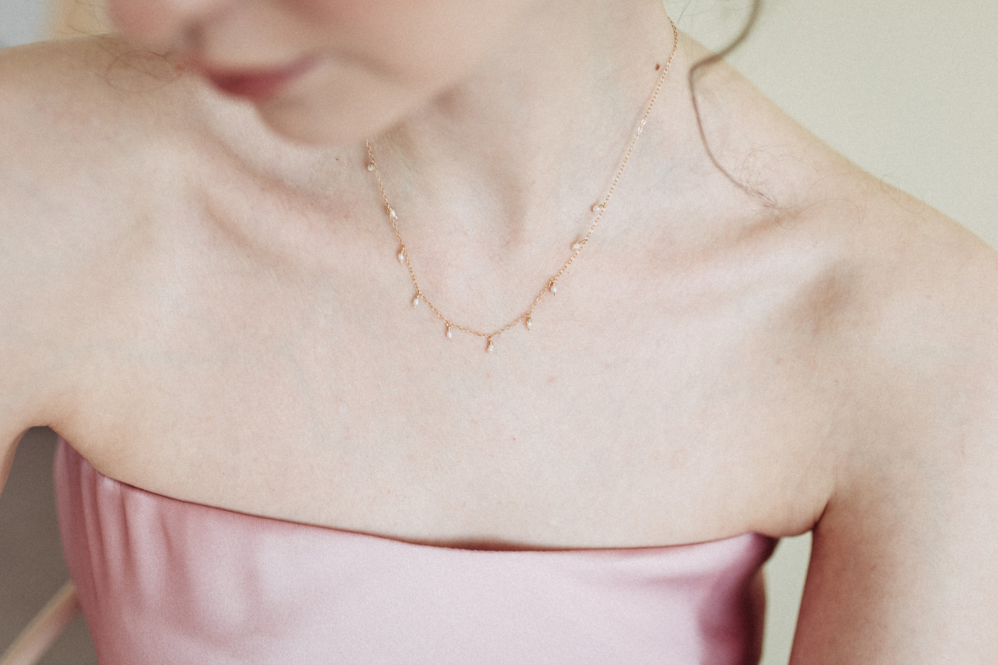 Floating Pearl Kette